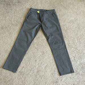 AG checkered chinos